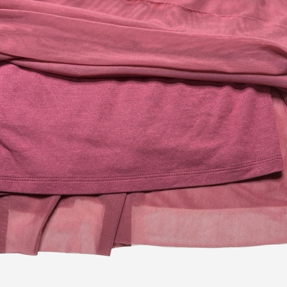 Matilda Jane Ruffle Layered Top Long Sleeve Mauve Pink Make Believe S - Picture 4 of 11